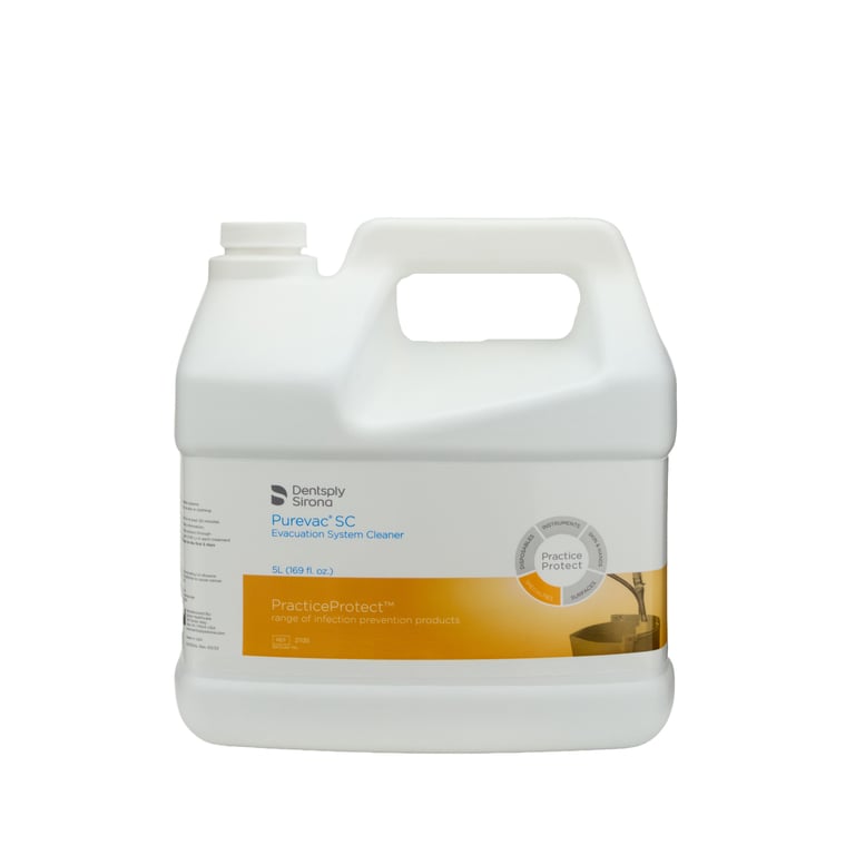 Purevac SC Evacuation System Cleaner - 5 Liter,169 uses. Citrus scent. Has a separator compatible