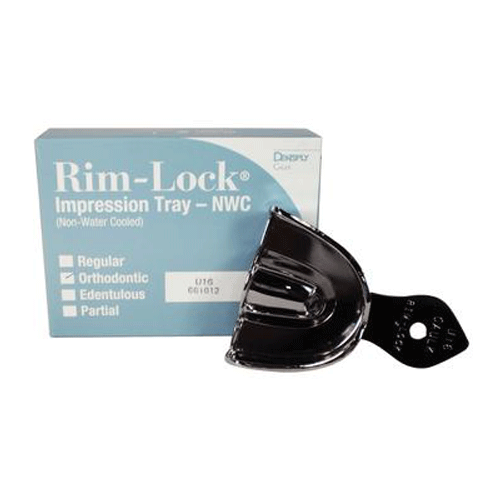 Rim-Lock #U16 Upper Full-Arch Orthodontic Solid Metal Impression Tray, 1/Pk. Non-water cooled
