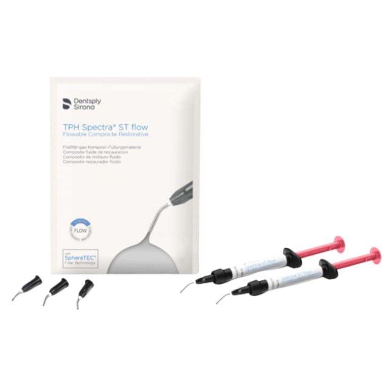 TPH Spectra ST flow Composite Syringe & 25 Tips, A3.5 Shade, 1.8 Gm. Refill, 2/Pk. Visible light
