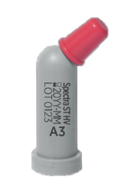 TPH Spectra ST HV Compules: A3, 20 x 0.25 g each. High Viscosity Universal Composite Restorative