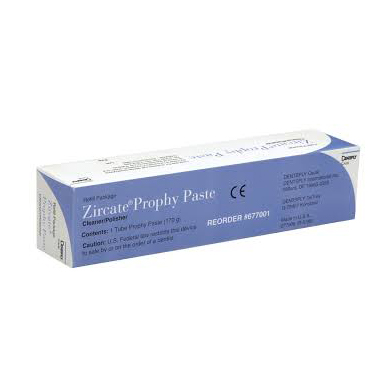 Zircate Non-fluoride prophy paste, 170 gram tube of paste