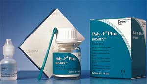 Poly-F Plus Zinc Polycarboxylate Cement, suitable for crowns, bridges, inlays and ortho bracket