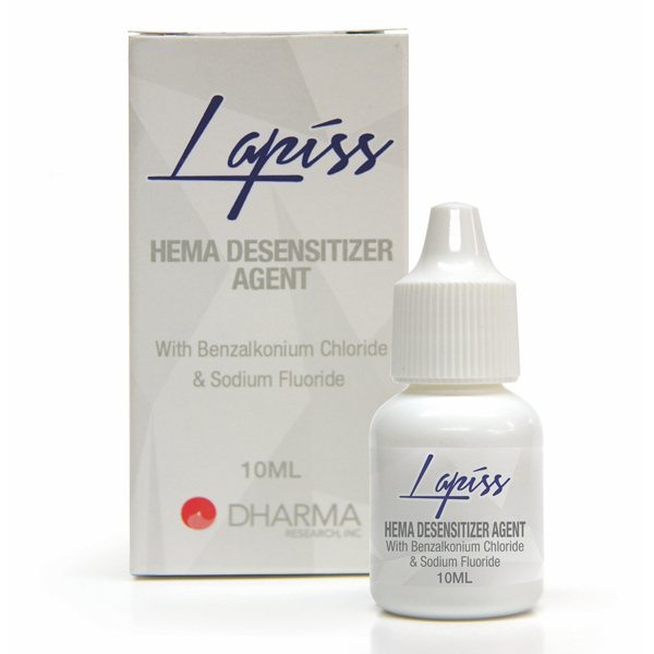 Lapiss HEMA Desensitizer Agent, 10 ml/bottle. Contains HEMA
