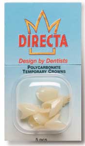 Directa Temporary Crowns Refill, Polycarbonate, #