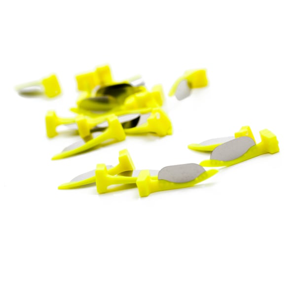 FenderMate Prime Short, Neon Yellow 100/Value Pack. Unique combination of a preparation shield