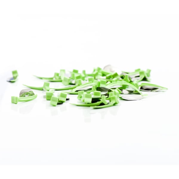 FenderMate Left Narrow, Light Green 100/Value Pack. Combines a pre-curved wedge and sectional