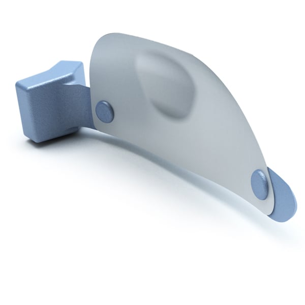 FenderMate Right Narrow, Light Blue 18/Pk. Combines a pre-curved wedge and sectional matrix into
