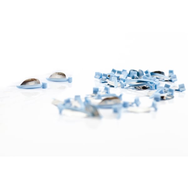 FenderMate Right Narrow, Light Blue 100/Value Pack. Combines a pre-curved wedge and sectional