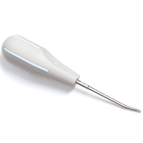 Luxator Periotomes - 3 mm Inverted Curved Blade, Light Blue Stripes. Indicated for General use