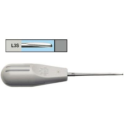 Luxator Periotomes - 3 mm Straight Blade, Gray St