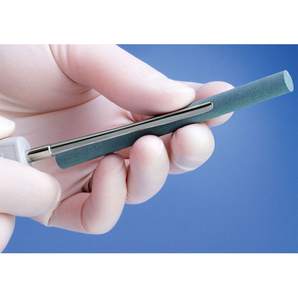 Luxator Sharpening Stone resharpens instruments with a few quick strokes. Fully sterilizable