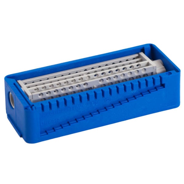 PractiPal Bur/Endo Stand - Blue, holds up to either 16 burs or 28 files, Single Bur Stand. Can be