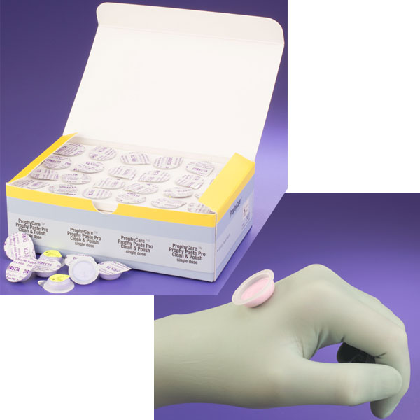 ProphyCare Prophy Paste Pro Single Dose (2 gram) 144/Pk. During treatment paste breaks down