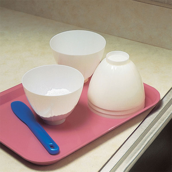 Disposa-Bowl Disposable Mixing Bowls, 50/Pk. 4-1/2" Diameter. Strong, yet flexible, disposable