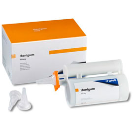 Honigum MixStar HEAVY Body Impression Material 1 - 380 ml Cartridge and 10 MixStar mixing tips