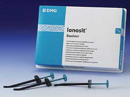 Ionosit Microspand dental office kit: 2 operatory trays, each with five 0.3 gram syringes and 1