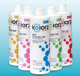 Kolorz 60 Second Cotton Candy Fluoride Gel, APF 1.23%, Thixotropic Formula