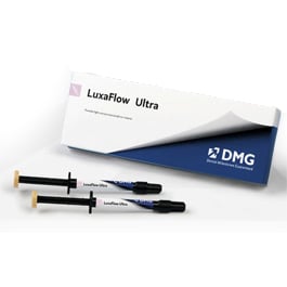 LuxaFlow Ultra A2 Refill. Radiopaque, Flowable, Light-Cure Repair Material. Refill Package: 2