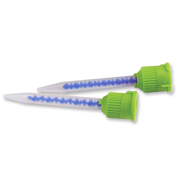Luxatemp Smartmix Mixing Tips Blue/Green, Box of 25