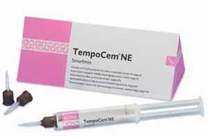 TempoCem Smartmix, Non-Eugenol Standard Package: 2 - 11 Gm. Syringes and 10 Smartmix Tips