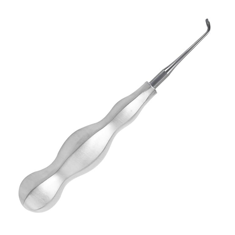 DoWell WWJ Stainless Steel Elevator, Right Angle, 1/Pk. Features a lever-action design that aids