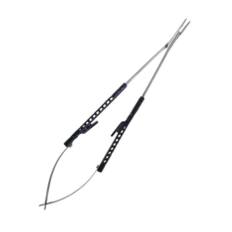 DoWell 18cm Micro Surgery Castroviejo Needle Holder, Straight, 1/Pk. Features an ultra-lightweight