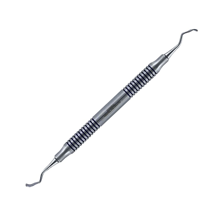 DoWell 13K/LR Stainless Steel Back Action Chisel, Double-Ended, 3.5mm/4.5mm, 1/Pk. Features