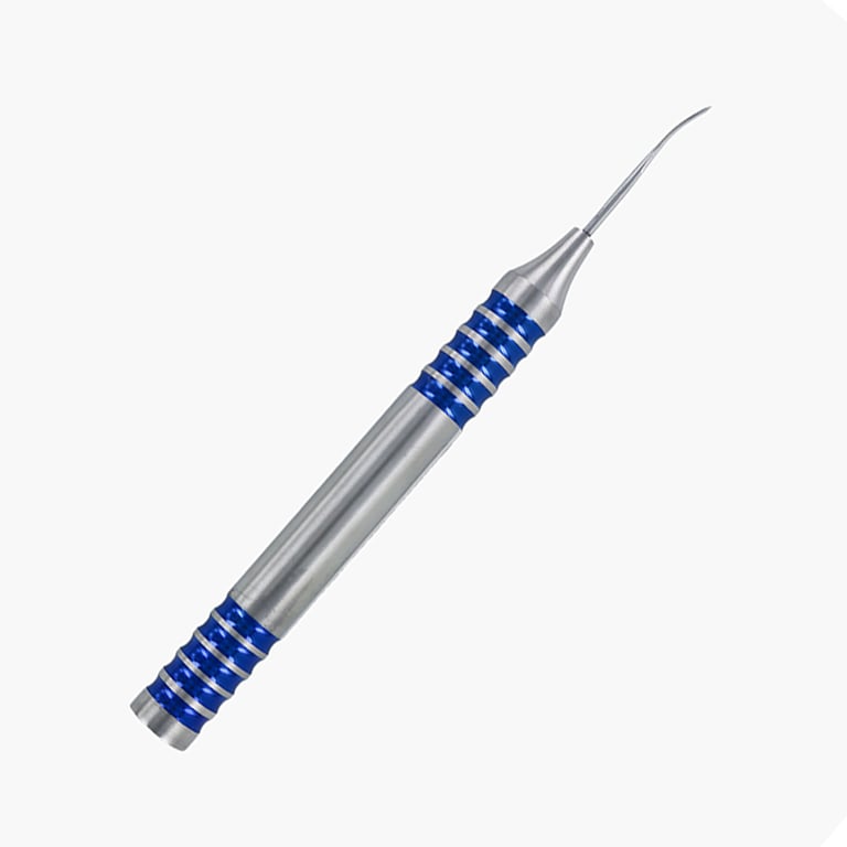 DoWell Flexible Periotome, Curved, 1/Pk. Designed to cut the periodontal ligament and loosen