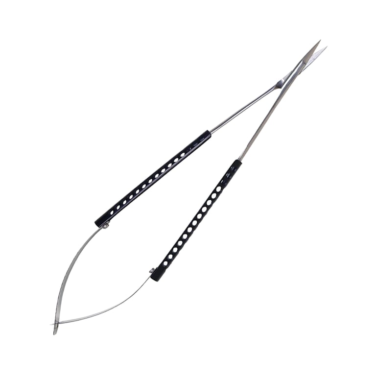 DoWell 18cm Castroviejo Black Titanium Surgical Tissue Scissors, Straight, 1/Pk. Features