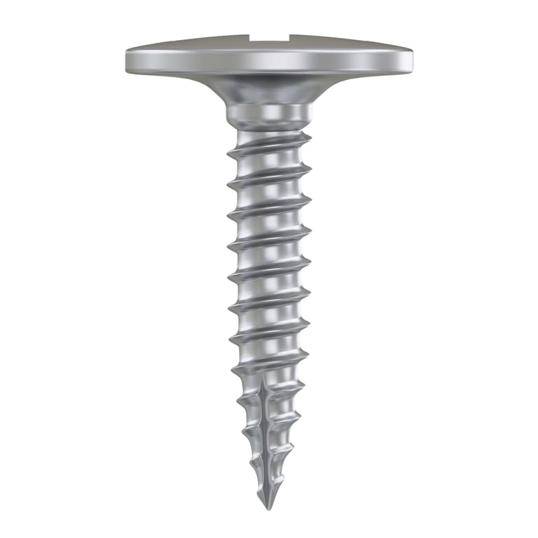DSI Ø1.5mm Titanium Full-Thread Tenting Screw, 10mm Thread Length, 1/Pk. Machined from Ti-6Al-4V