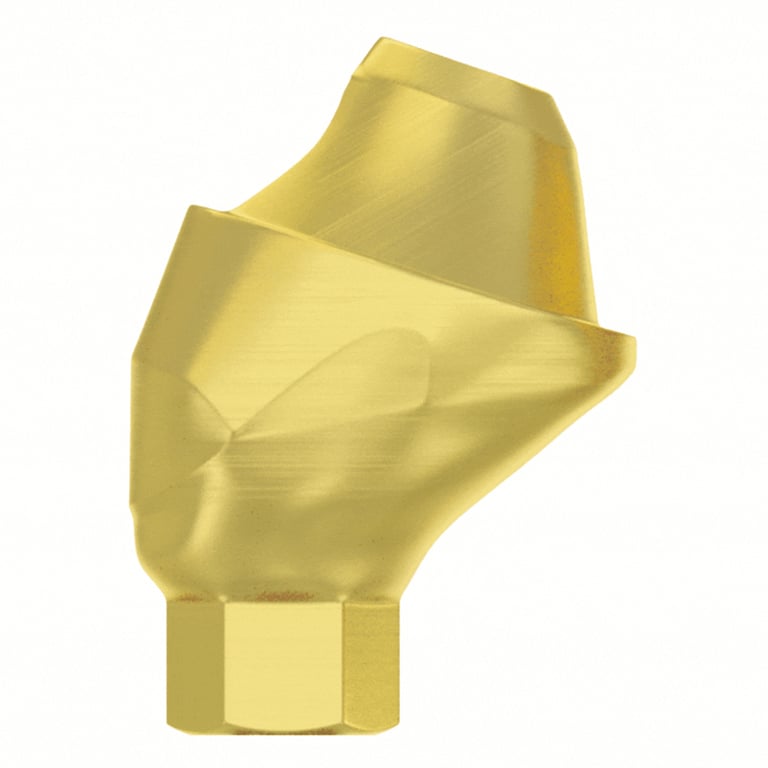DSI 1.0mm Titanium Angulated Multi-Unit Abutment Set, 17°, NobelActive RP Compatible, 1/Set