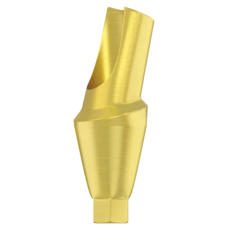 DSI 15° Titanium Anatomic Abutment w/Fixation Screw, 3.0mm, NP Ø3.5mm, NobelActive Compatible