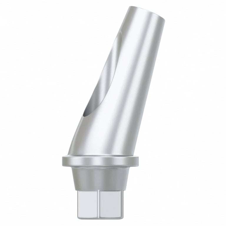 DSI 17° Angulated Anatomic Titanium Abutment, Osstem TS/Hiossen ET RP, GH 1.0mm, 1/Pk. Angles