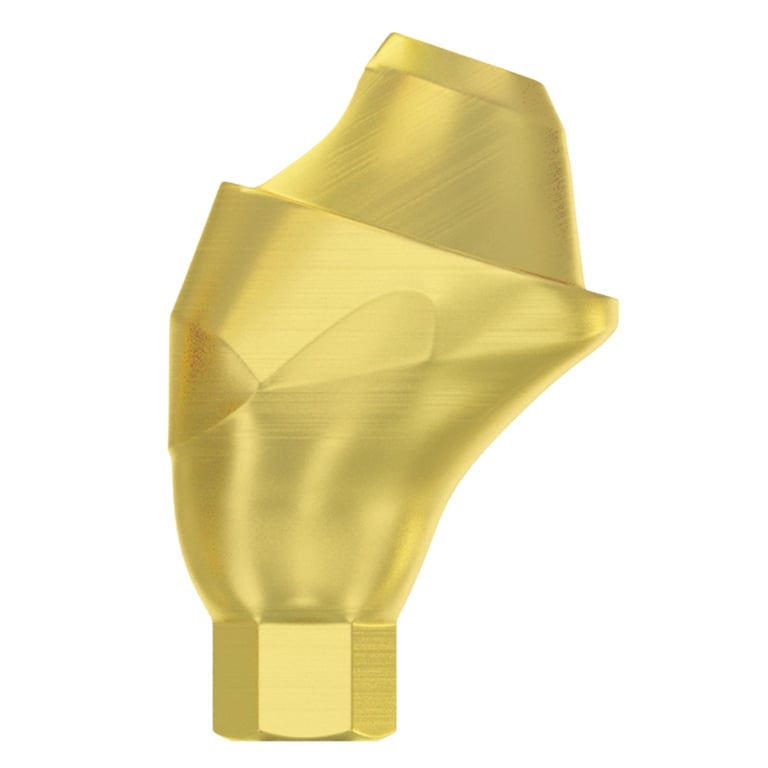 DSI 17° Angulated Multi-Unit 2.0mm Titanium Abutment Kit, 3.5mm Conical Connection NP, Single Set