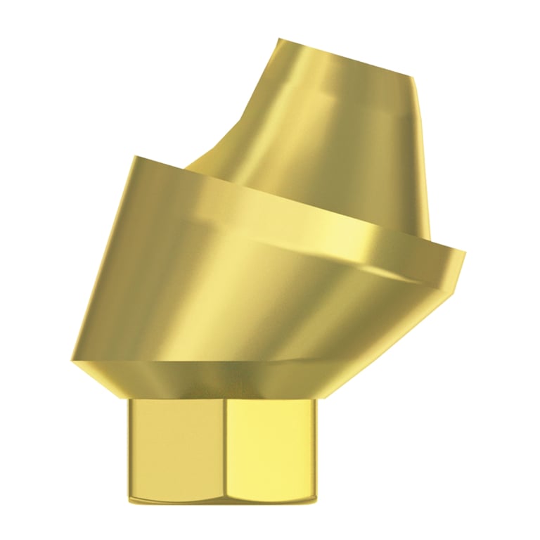 DSI 17° Angulated Multi-Unit 3.0mm Titanium Abutment w/Screw, 2.42mm Internal Hex, 1/Pk. Corrects