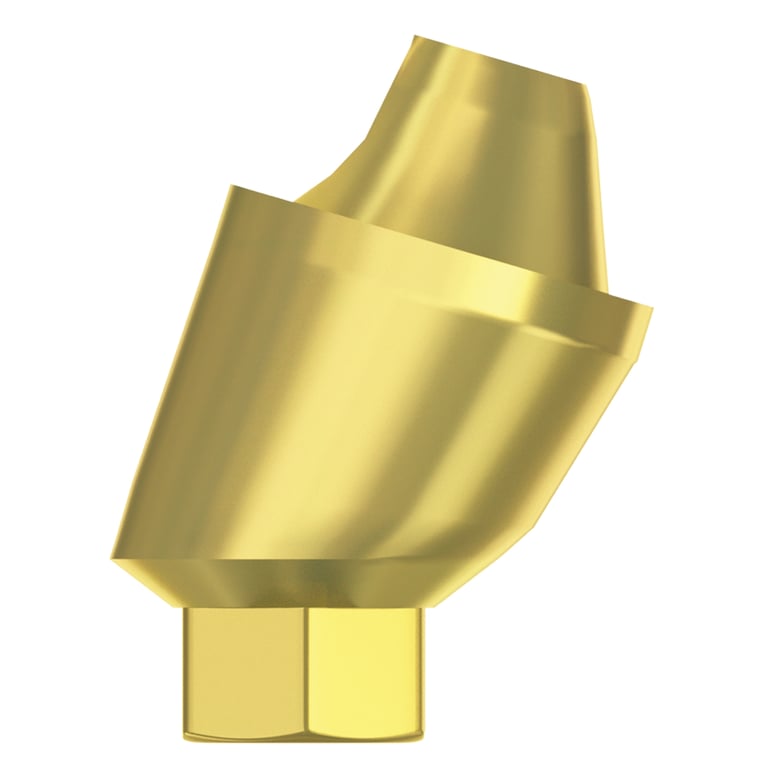 DSI 17° Angulated Multi-Unit 4.0mm Titanium Abutment w/Screw, 2.42mm Internal Hex, 1/Pk. Corrects