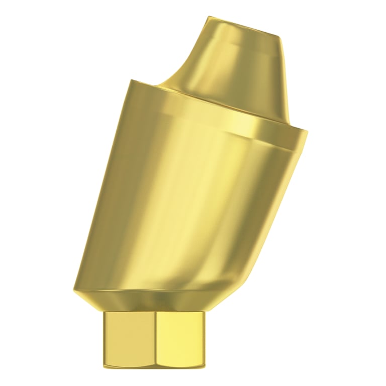 DSI 17° Angulated Multi-Unit 5.0mm Titanium Abutment w/Screw, 2.42mm Internal Hex, 1/Pk. Corrects