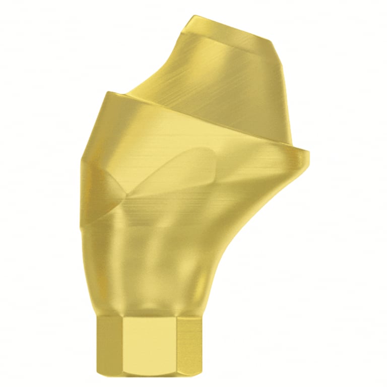 DSI 2.0mm Titanium Angulated Multi-Unit Abutment Set, 17°, NobelActive RP Compatible, 1/Set