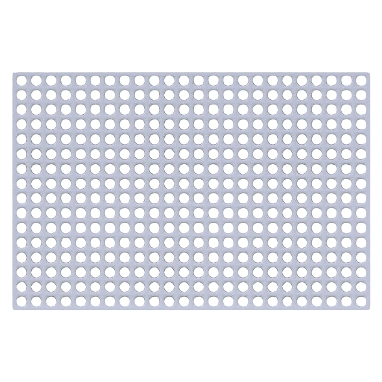 DSI 22 x 36mm Titanium Mesh Plate, 0.6mm Pores, Non-Absorbable, 1/Pk. Comprises titanium alloy