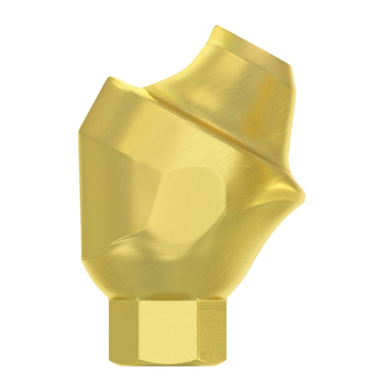 DSI 30° Angulated Multi-Unit 1.0mm Titanium Abutment Kit, 3.5mm Conical Connection NP, Single Set