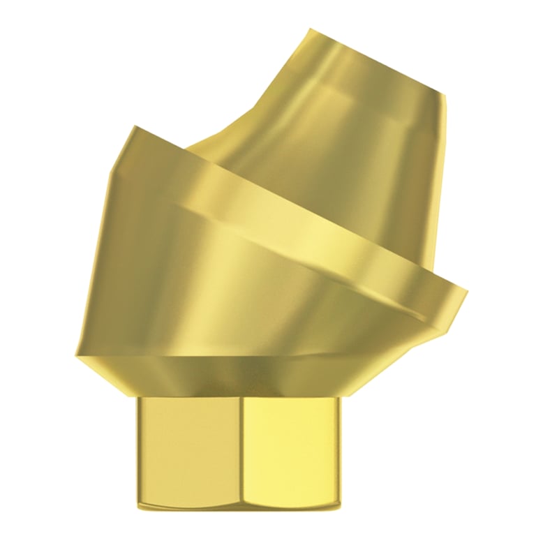 DSI 30° Angulated Multi-Unit 2.0mm Titanium Abutment w/Screw, 2.42mm Internal Hex, 1/Pk. Corrects