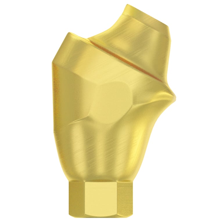 DSI 30° Angulated Multi-Unit 2.0mm Titanium Abutment Kit, 3.5mm Conical Connection NP, Single Set