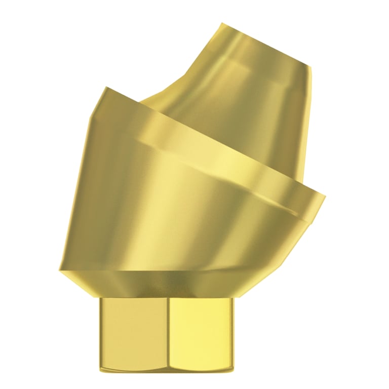 DSI 30° Angulated Multi-Unit 3.0mm Titanium Abutment w/Screw, 2.42mm Internal Hex, 1/Pk. Corrects