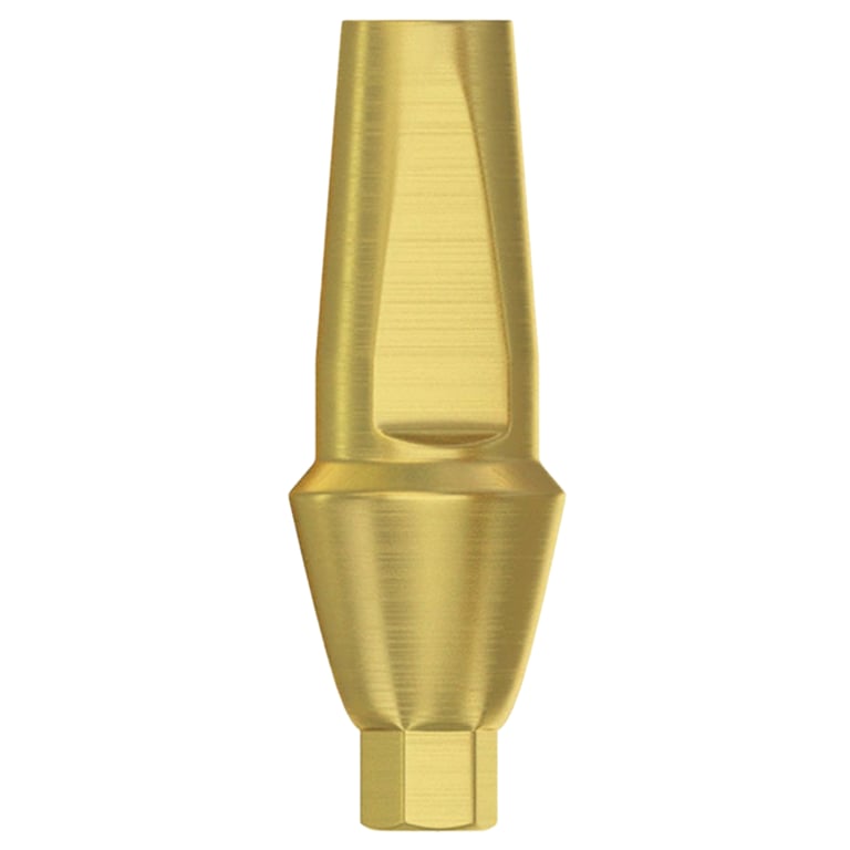 DSI 3.0mm Titanium Anatomic Abutment w/Fixation Screw, NP Ø3.5mm, NobelActive Compatible, 1/Pk
