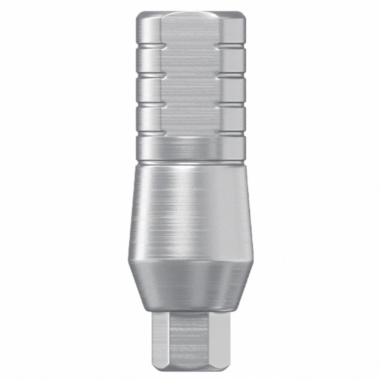 DSI 3.8mm Titanium Straight Slim Abutment, 9mm GH, Standard Hex, 1/Pk. Intended for use in narrow