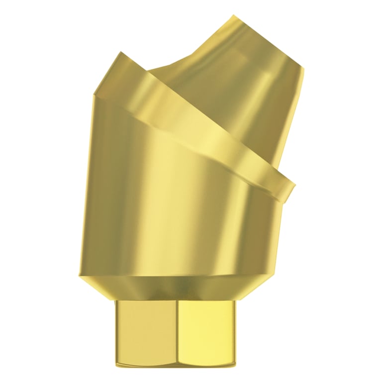 DSI 45° Angulated Multi-Unit 3.0mm Titanium Abutment w/Screw, 2.42mm Internal Hex, 1/Pk. Corrects