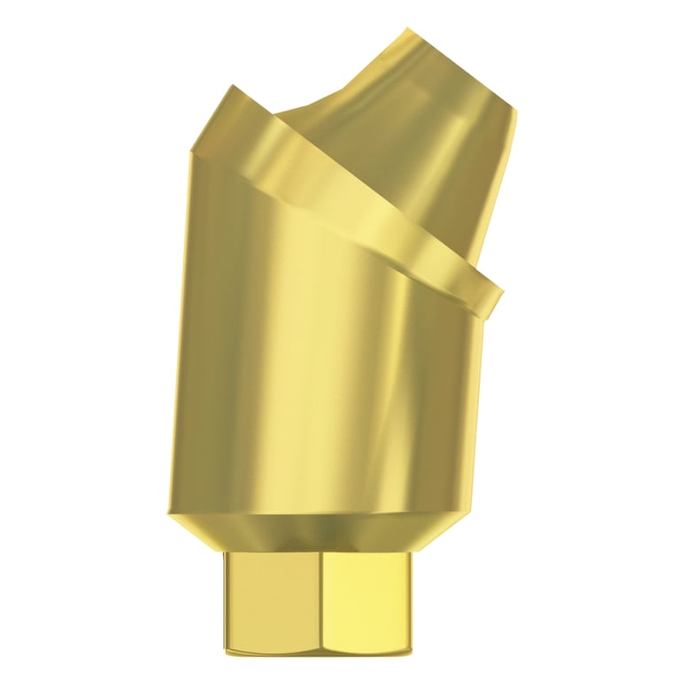 DSI 45° Angulated Multi-Unit 4.0mm Titanium Abutment w/Screw, 2.42mm Internal Hex, 1/Pk. Corrects