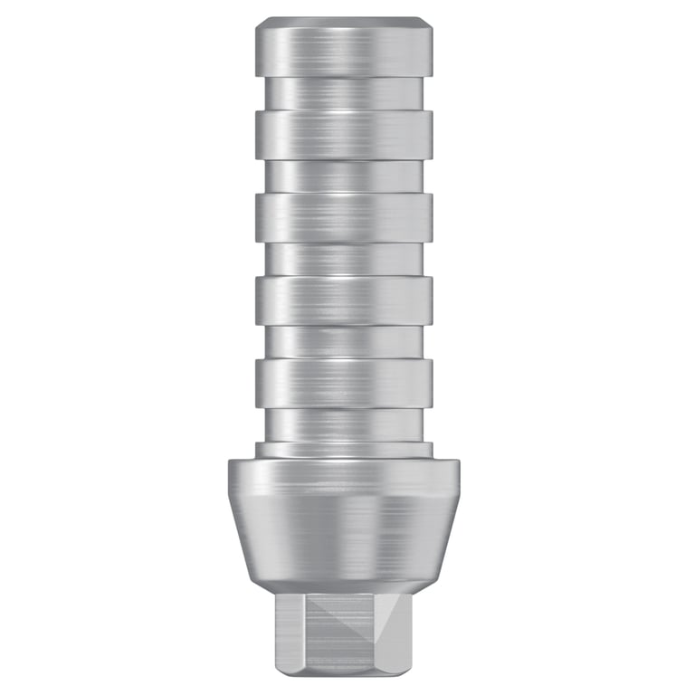 DSI Ø4.5mm Titanium Temporary Non-Rotational Abutment, Internal Hex 2.42mm, 1/Pk. Supports
