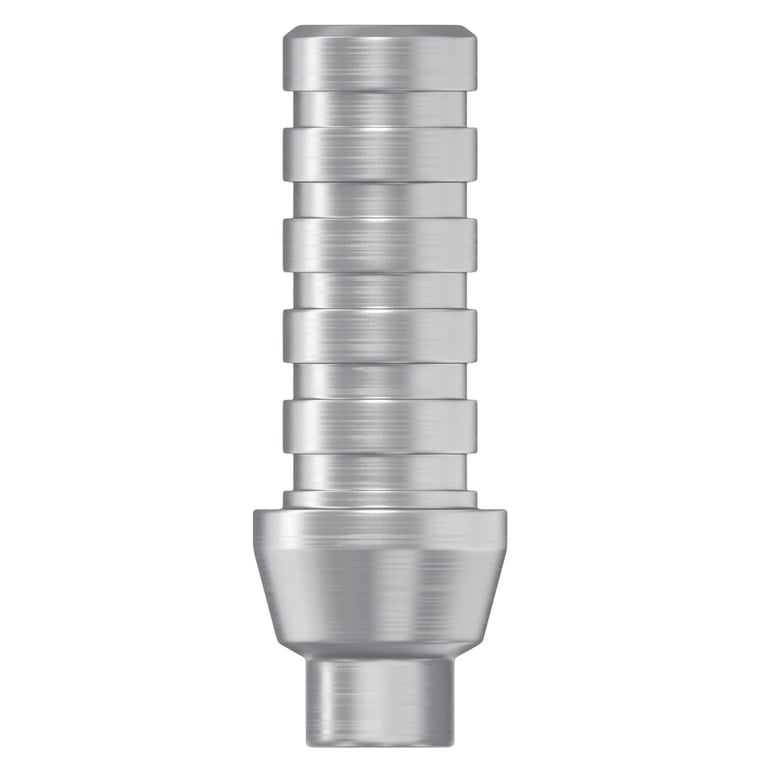 DSI Ø4.5mm Titanium Temporary Rotational Abutment, Internal Hex 2.42mm, 1/Pk. Supports