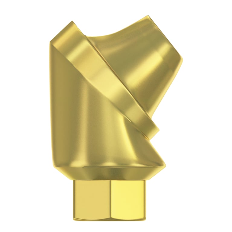 DSI 52° Angulated Multi-Unit 2.0mm Titanium Abutment w/Screw, 2.42mm Internal Hex, 1/Pk. Corrects